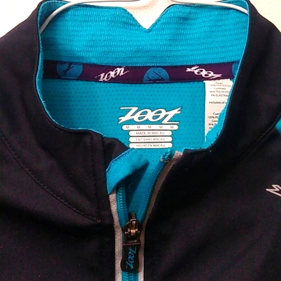 Zoot Sports Ultra WRKS Nano Thermocell Jacket, Black/Reef, M - Picture 12 of 14